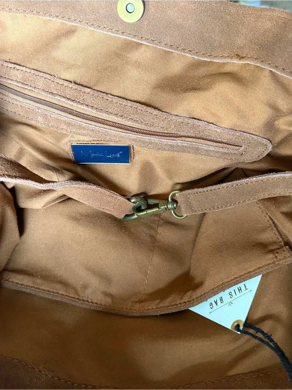 Moda Luxe Hobo Bag in Brown Ombré- Brand New w/Tags